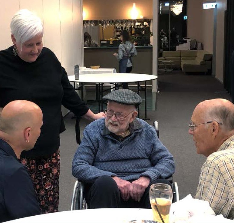 Ron Bowman at the 2019 ANGFA Convention dinner, his last public appearance