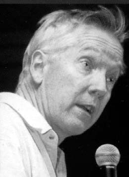 Graeme Bowman performing as 'Bruce Attenborough' at the 2005 convention